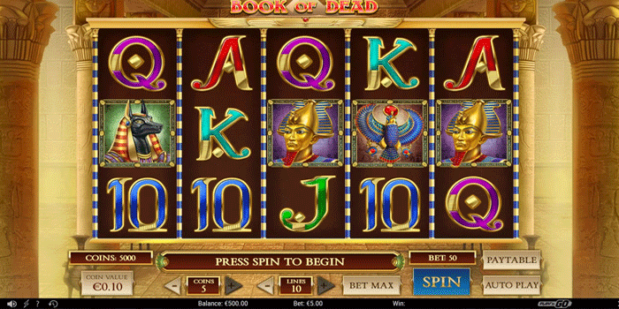 Slot Book of Dead Bawa Kemenangan Besar Dengan Bermain Santai